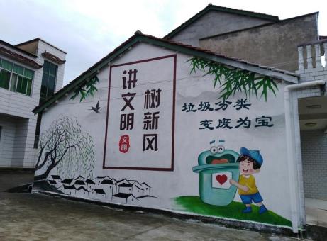 辰溪墙绘是现在流行的墙体广告