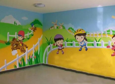 辰溪幼儿园墙体彩绘制作流程及注意事项