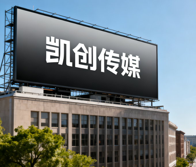 辰溪户外广告牌的设计与制作