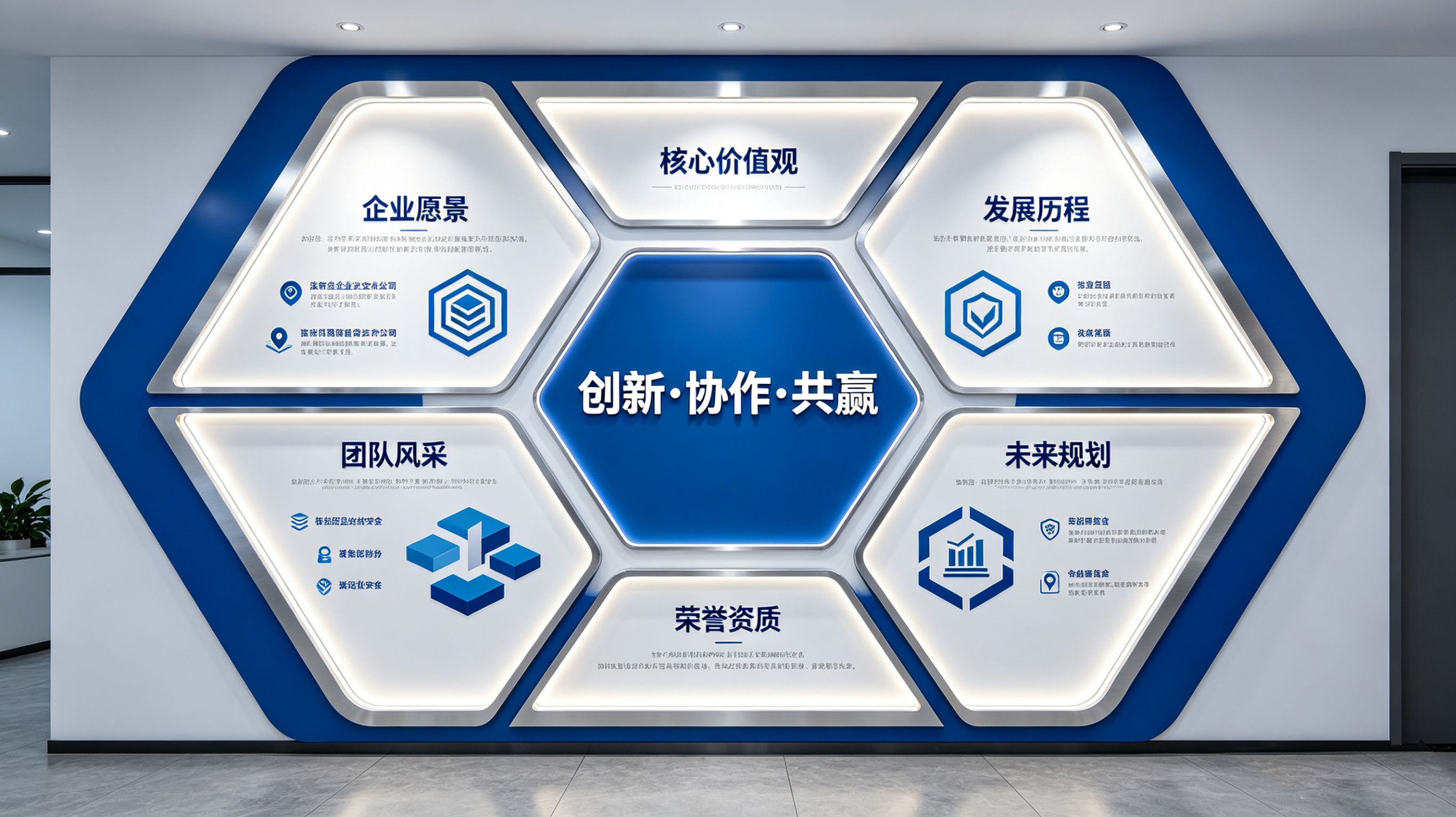 辰溪企业文化墙六边形避坑指南（新手常犯5个错误）